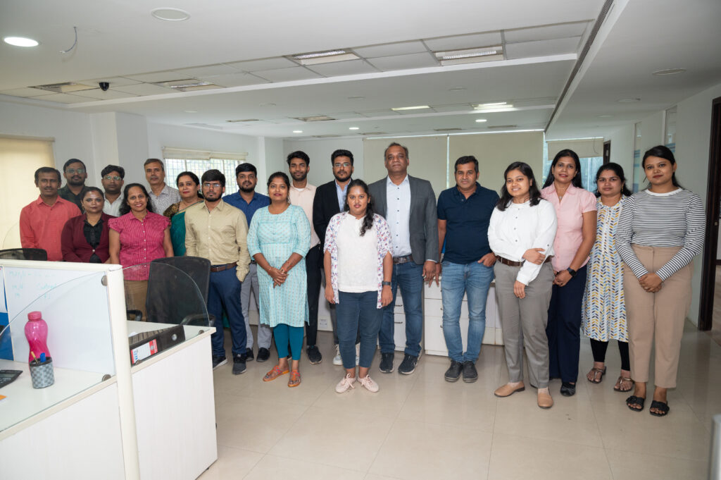 The Quessentials team at the corporate office in Bengaluru