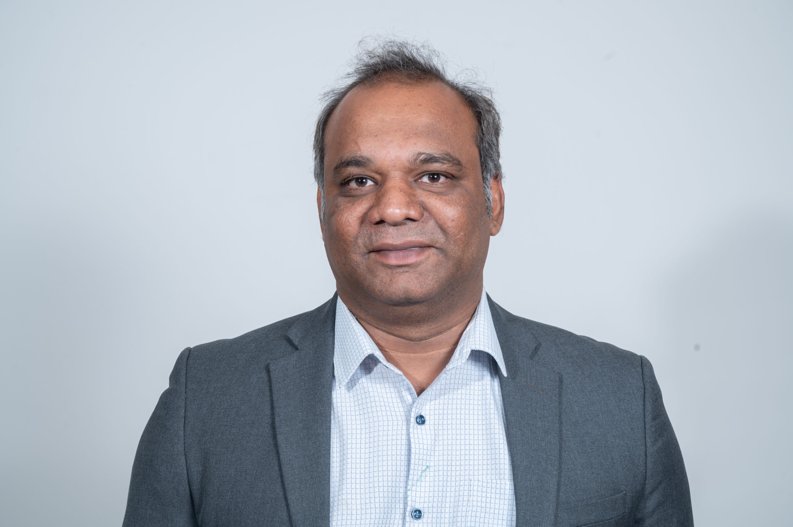 Portrait of Krishna Kanth, Co-Founder and Managing Director of Quessentials